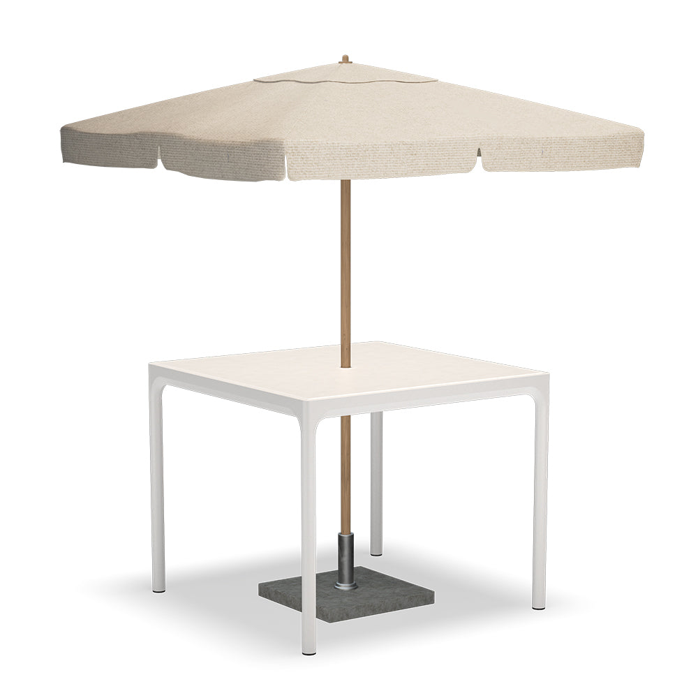 Four Aluminum Outdoor Table - 35 x 35