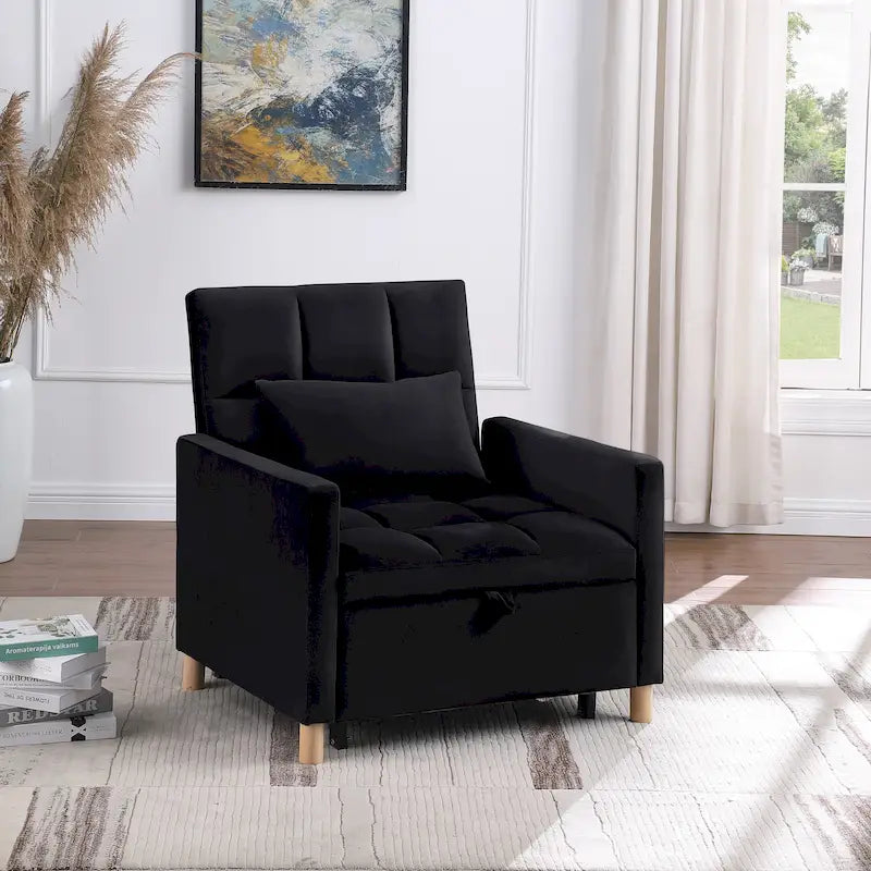 Multi-Functional Sleeper Chair with Pillow