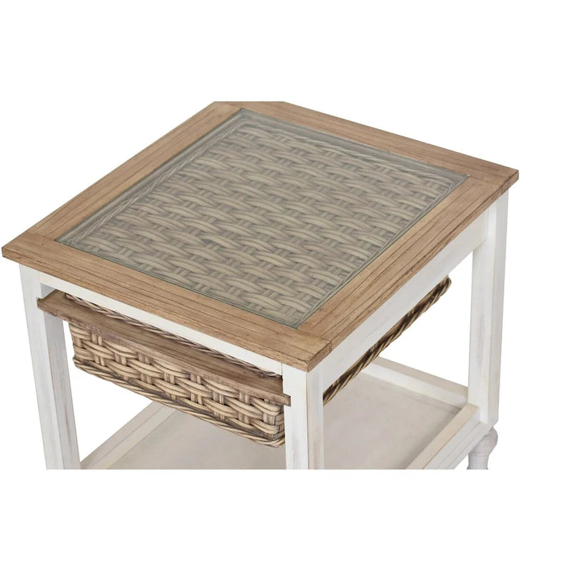 Island Breeze 1-Basket End Table