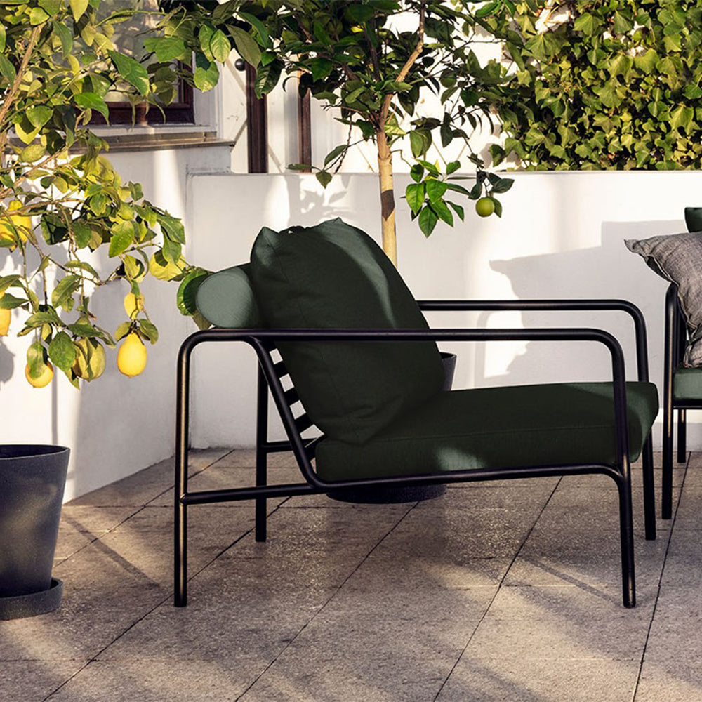 Avon Lounge Chair - Black Frame