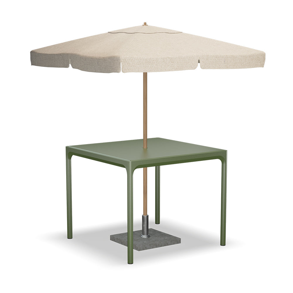 Four Aluminum Outdoor Table - 35 x 35