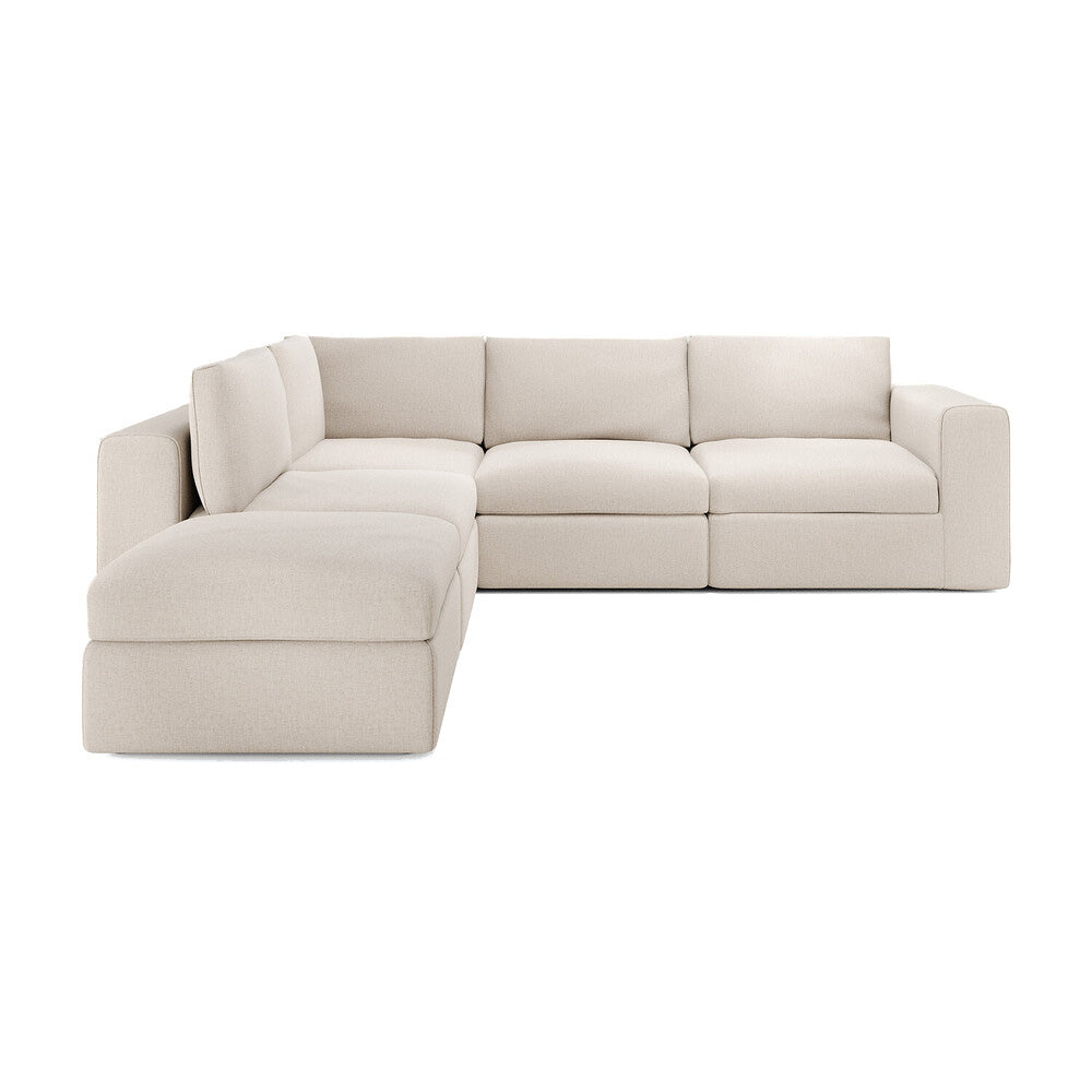 Mellow Modular Sectional with Extended Chaise