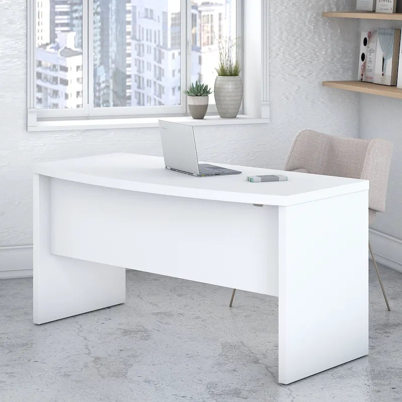 Echo 60W Bow Front Desk by Bush Business Furniture