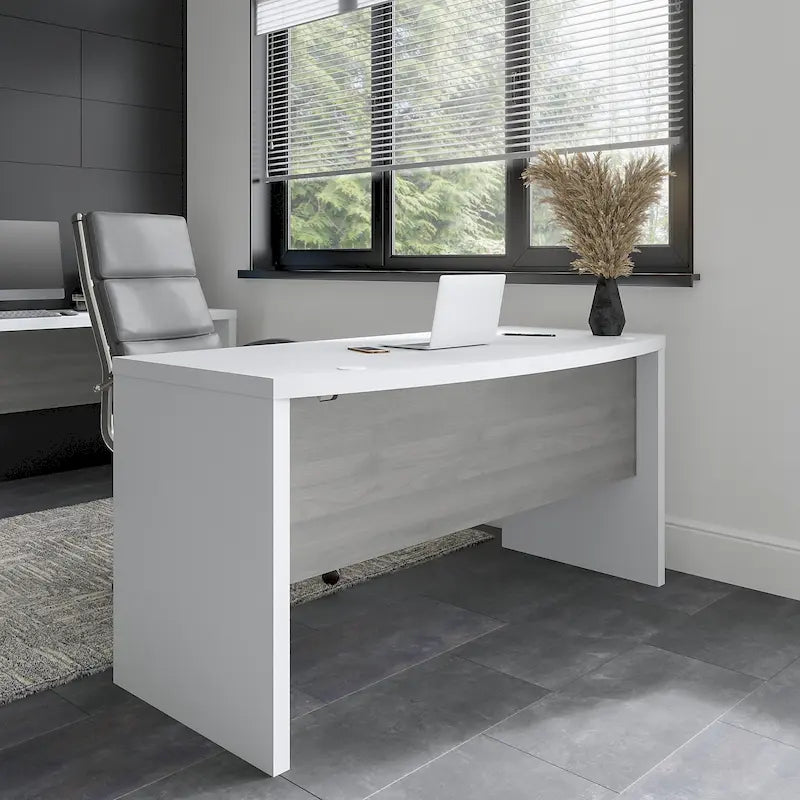 Echo 60W Bow Front Desk by Bush Business Furniture