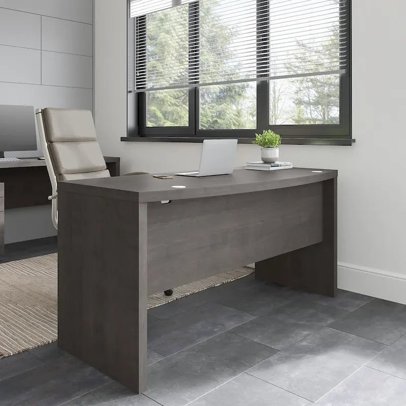 Echo 60W Bow Front Desk by Bush Business Furniture