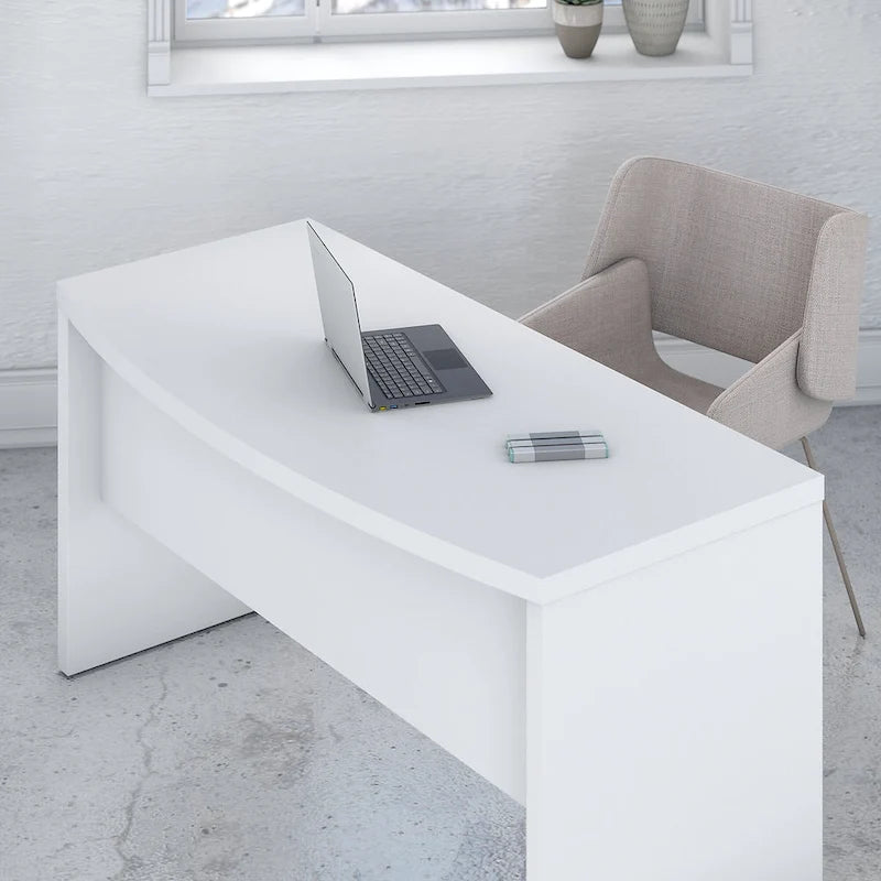 Echo 60W Bow Front Desk by Bush Business Furniture