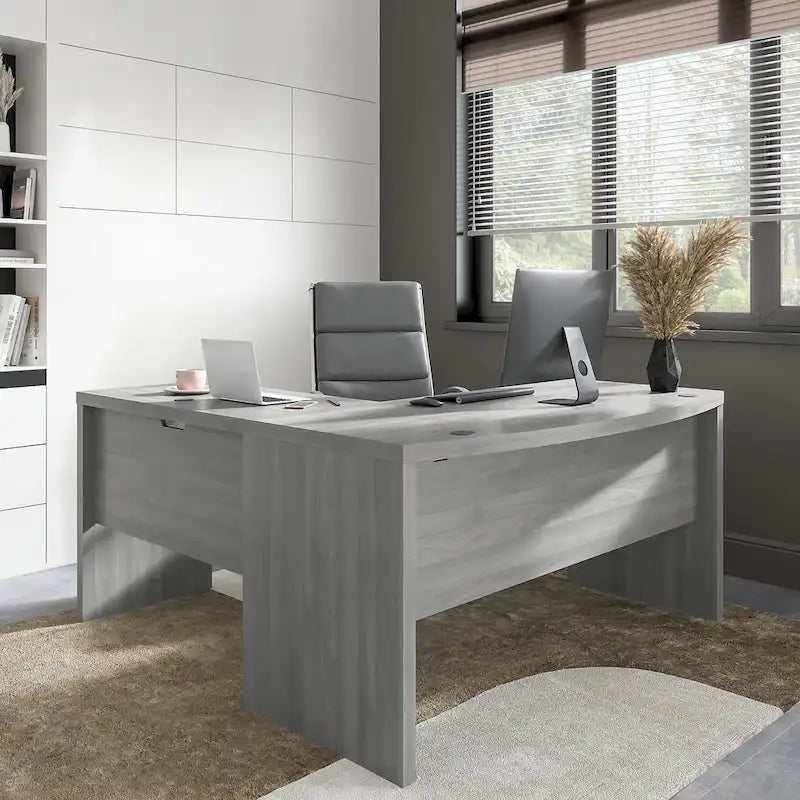 Echo 60W Bow Front Desk by Bush Business Furniture