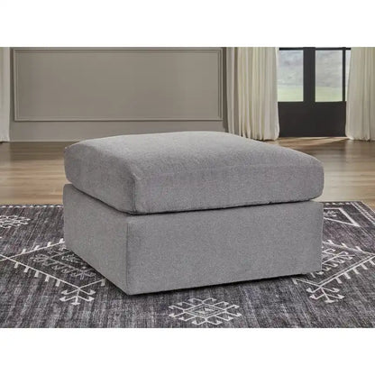 Signature Design by Ashley Modmax Dark Gray Oversized Accent Ottoman