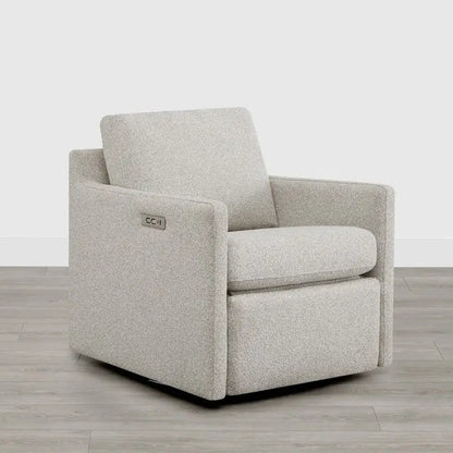 Nora Electric Power Swivel Chair with Footrest Recline