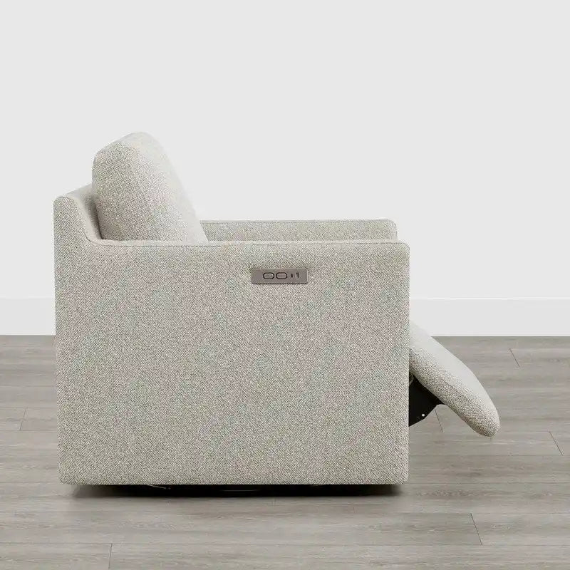 Nora Electric Power Swivel Chair with Footrest Recline
