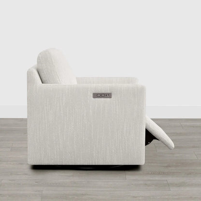 Nora Electric Power Swivel Chair with Footrest Recline