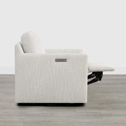 Nora Electric Power Swivel Chair with Footrest Recline