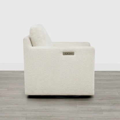 Nora Electric Power Swivel Chair with Footrest Recline
