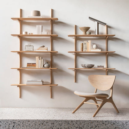 PI Shelf - Oak - 5 Shelf