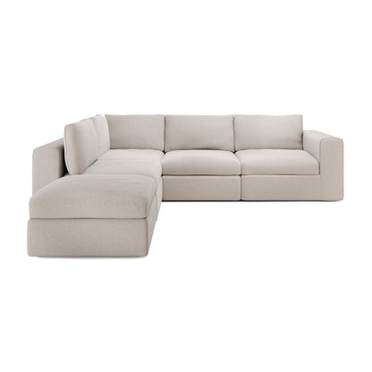 Mellow Modular Sectional with Extended Chaise