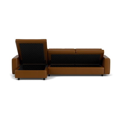 Reva 2-Piece Sectional Storage Sofa with Chaise