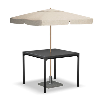 Four Aluminum Outdoor Table - 35 x 35