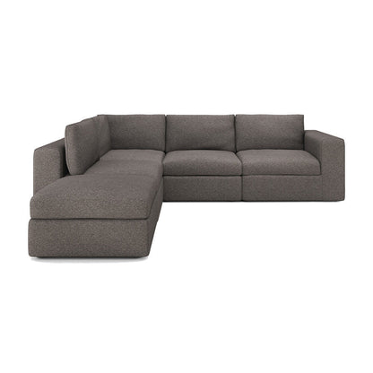 Mellow Modular Sectional with Extended Chaise