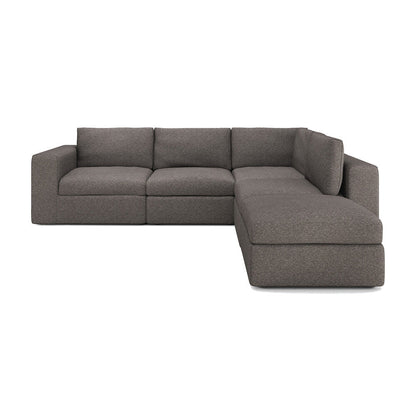 Mellow Modular Sectional with Extended Chaise