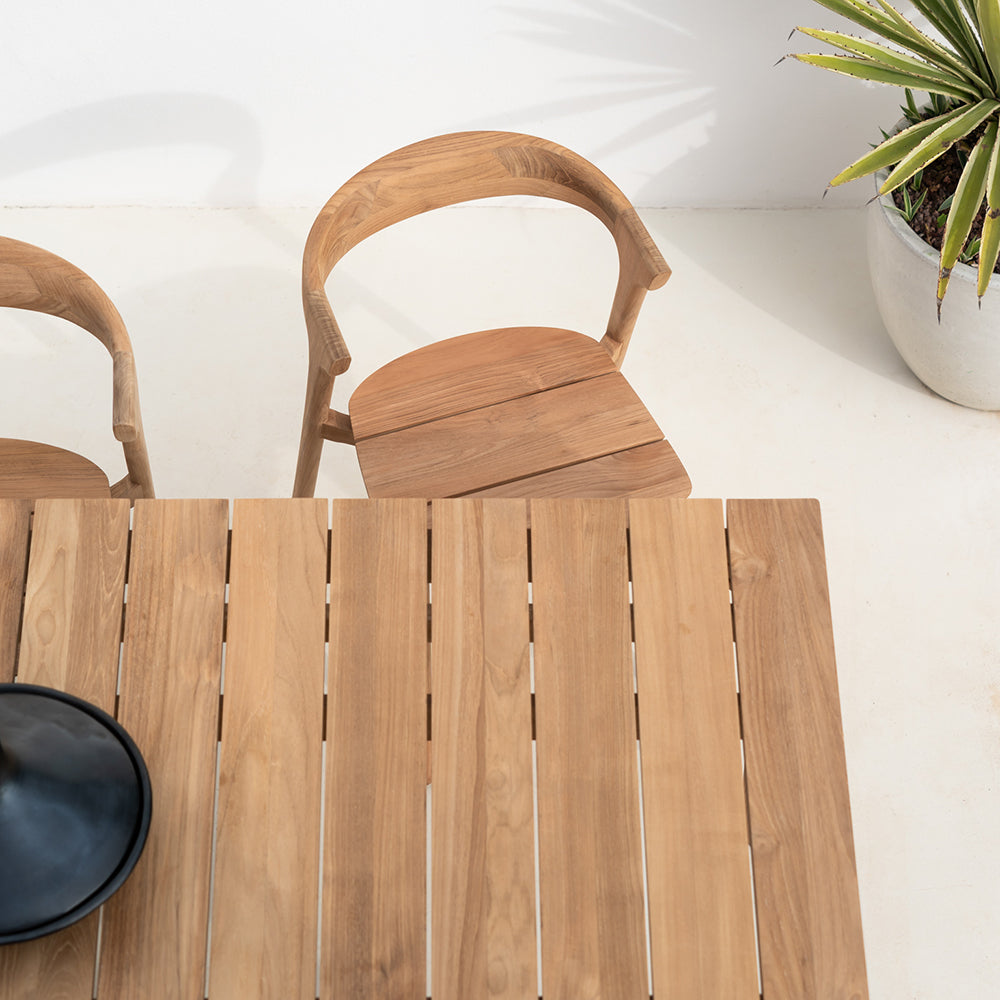 Teak Bok Outdoor Dining Table - 31