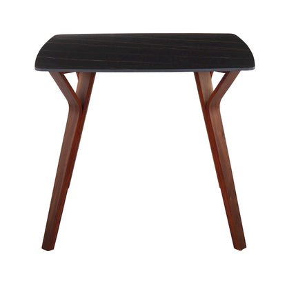 Carson Carrington Sala Dining Table with Textured Marble Table Top