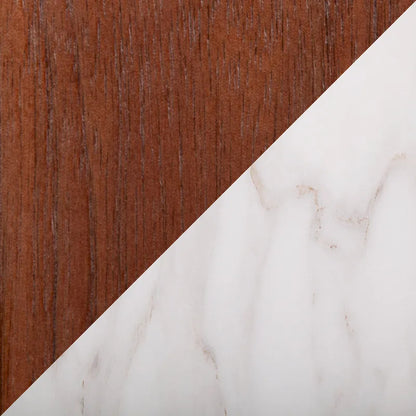 Carson Carrington Sala Dining Table with Textured Marble Table Top