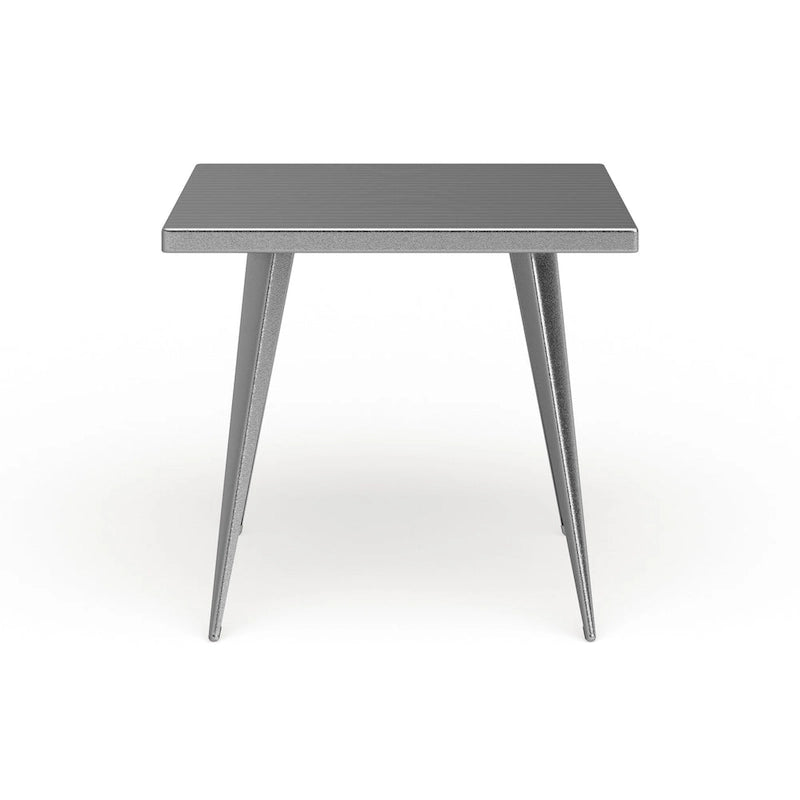 Carbon Loft Swan Industrial Square Metal Dining Table - N/A