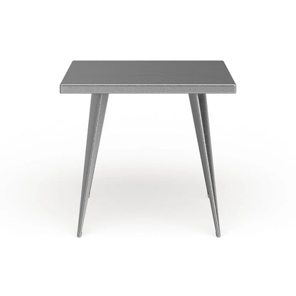 Carbon Loft Swan Industrial Square Metal Dining Table - N/A