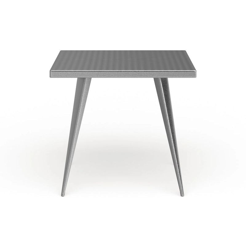 Carbon Loft Swan Industrial Square Metal Dining Table - N/A
