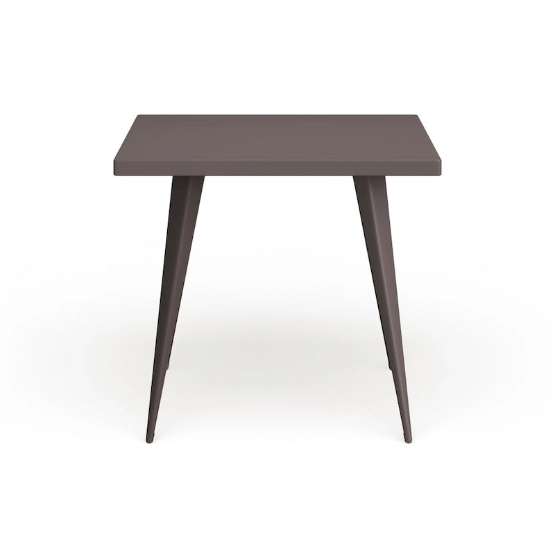 Carbon Loft Swan Industrial Square Metal Dining Table - N/A