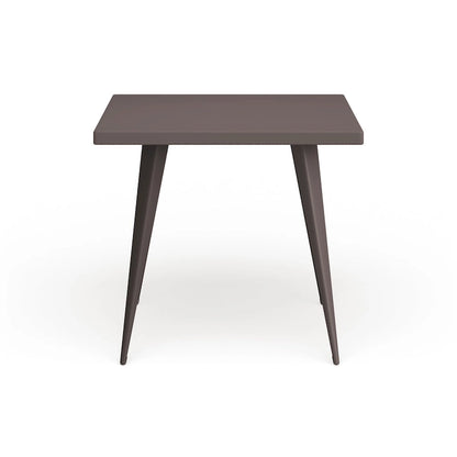 Carbon Loft Swan Industrial Square Metal Dining Table - N/A