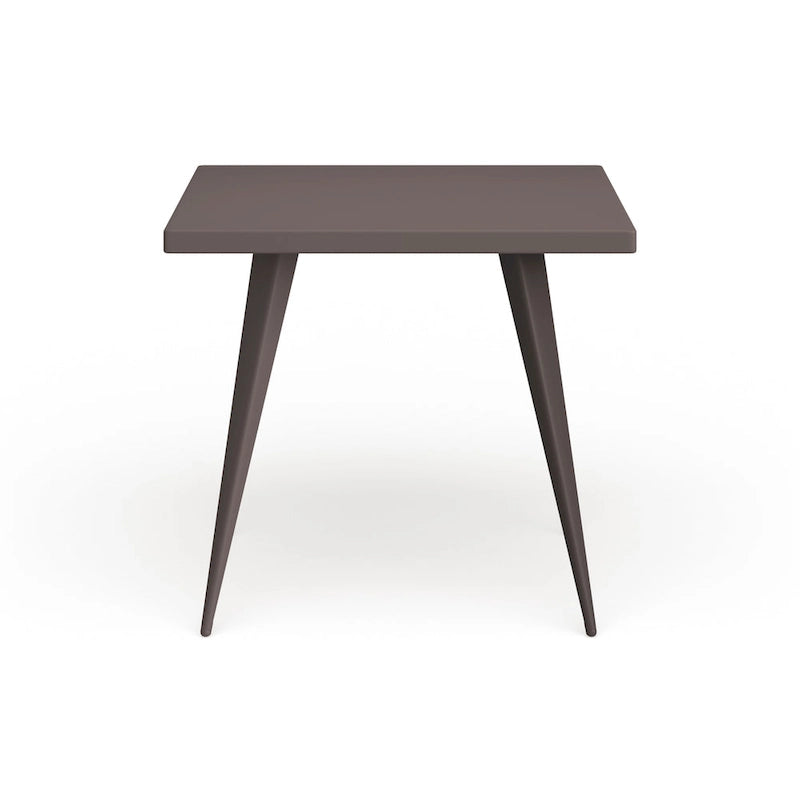 Carbon Loft Swan Industrial Square Metal Dining Table - N/A