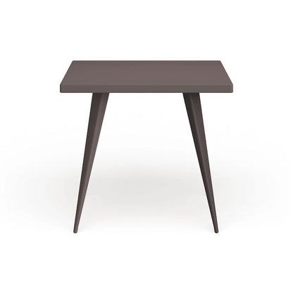 Carbon Loft Swan Industrial Square Metal Dining Table - N/A