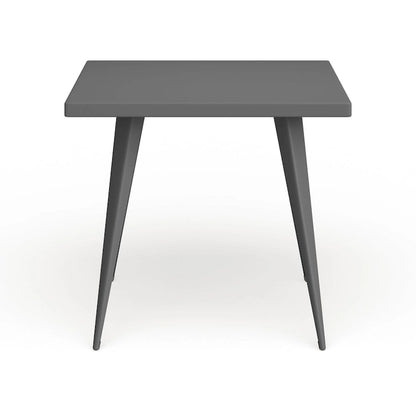 Carbon Loft Swan Industrial Square Metal Dining Table - N/A