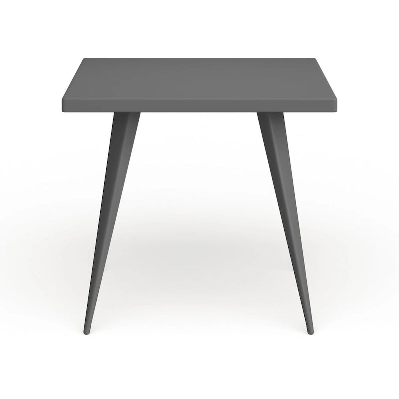Carbon Loft Swan Industrial Square Metal Dining Table - N/A