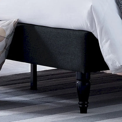 Elinor Upholstered Queen Platform Bed by Christopher Knight Home