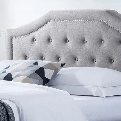 Elinor Upholstered Queen Platform Bed by Christopher Knight Home