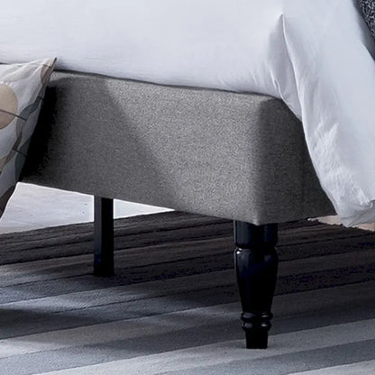 Elinor Upholstered Queen Platform Bed by Christopher Knight Home