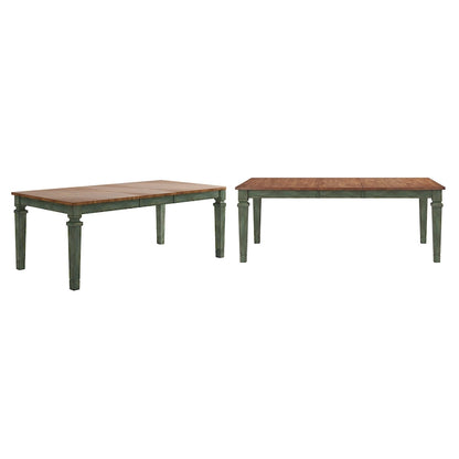 Vikos Solid Wood 64-82 Extendable Dining Table