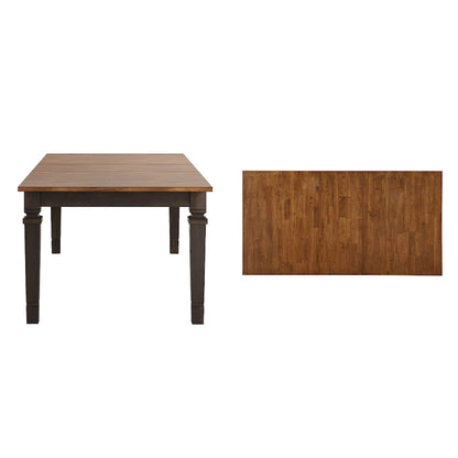 Vikos Solid Wood 64-82 Extendable Dining Table