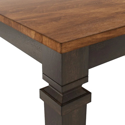 Vikos Solid Wood 64-82 Extendable Dining Table