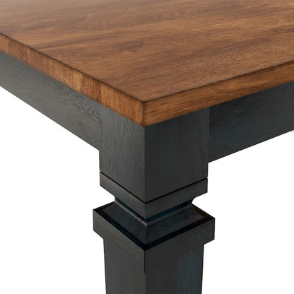 Vikos Solid Wood 64-82 Extendable Dining Table