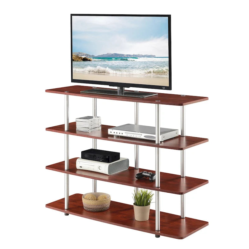 Convenience Concepts Designs2Go XL 55 inch Highboy 4 Tier TV Stand
