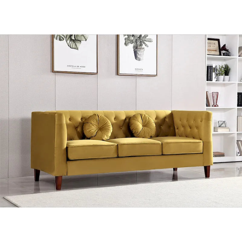 Fancher Kittleson Classic Chesterfield Sofa