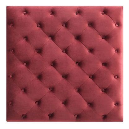 Nola Velvet Tufted Oversized Ottoman