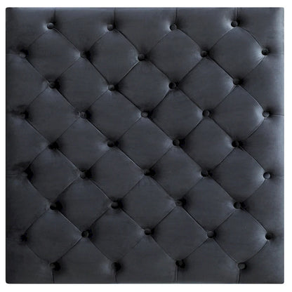 Nola Velvet Tufted Oversized Ottoman