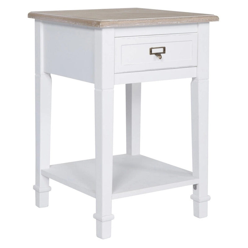 Porch & Den Gatto Accent Side End Table w/ drawers