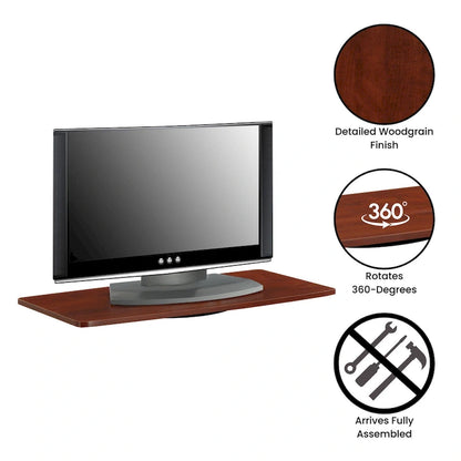 Convenience Concepts Designs2Go XL Single Tier Swivel Riser for TVs up to 37 Inches