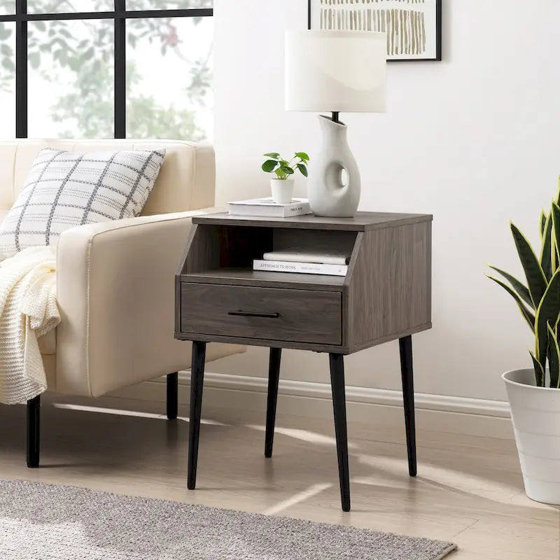 Middlebrook Minimal Contemporary Side Table