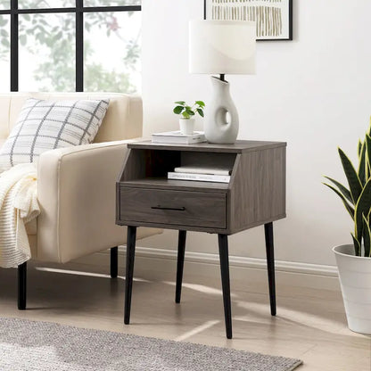 Middlebrook Minimal Contemporary Side Table